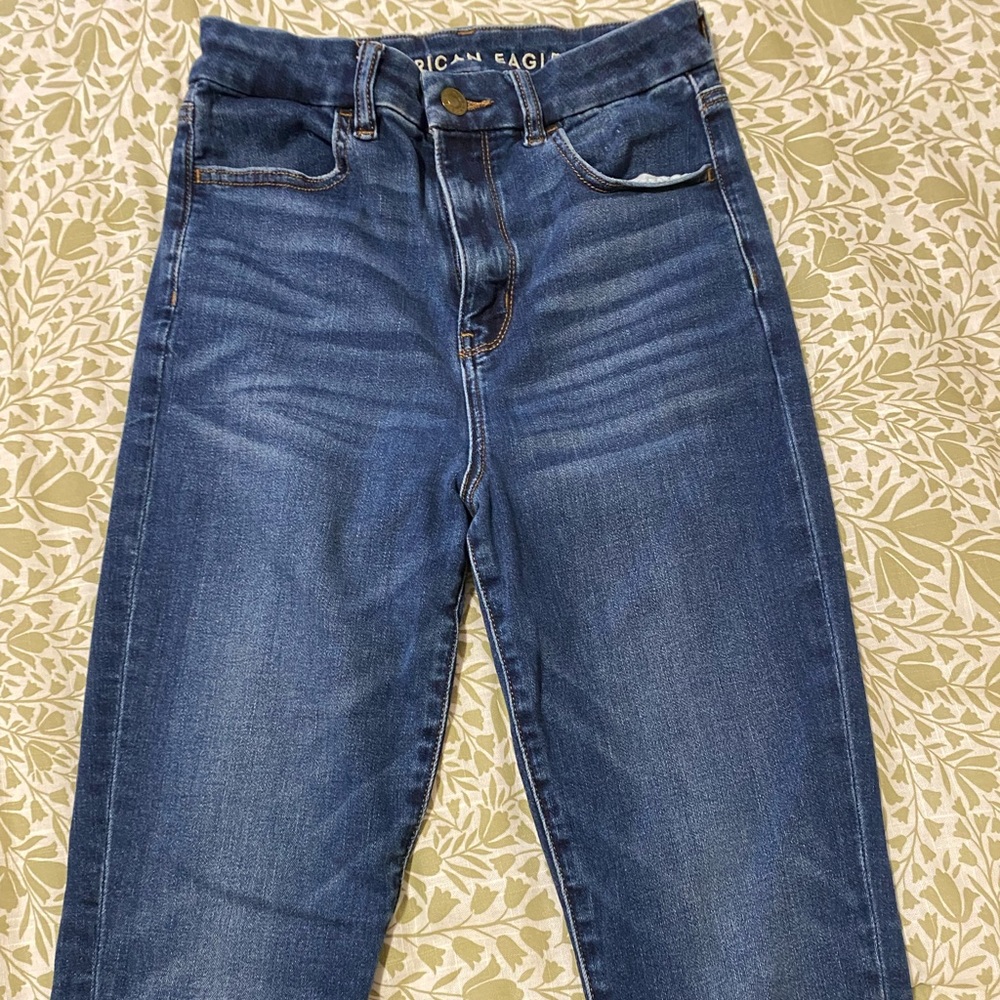 American Eagle Curvy Super high rise